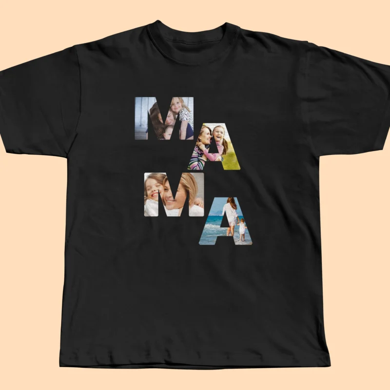 koszulka „mama – est.” z imieniem i rokiem | personalizacja premium