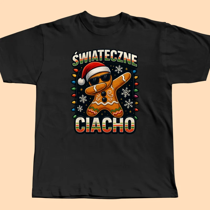 koszulka „niedziela” to t shirt z nadrukiem klasycznego polskiego obiadu – schabowego, ziemniaków i buraczków. idealna dla miłośników tradycji i domowej kuchni. (kopia) (kopia)