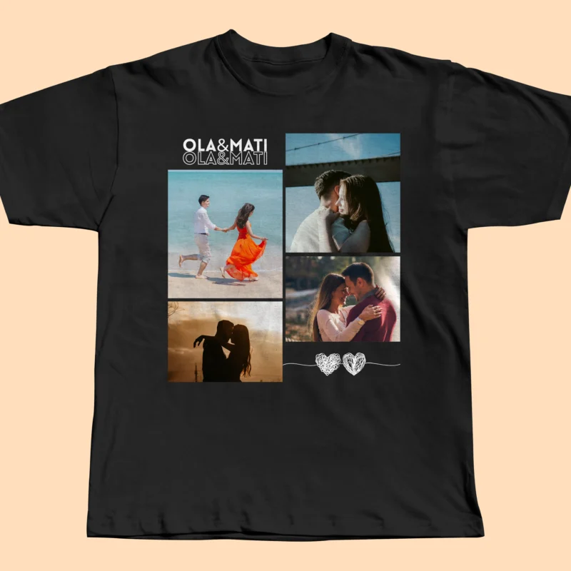 koszulka personalizowana ze zdjęciami – wyjątkowy prezent dla par