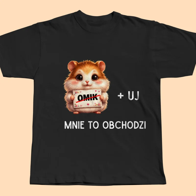 Śmieszna Koszulka Ch** Mnie To Obchodzi